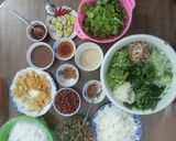 Hình bước làm 5 của món Cơm Hến