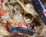 A picture of step 2 of Baingan-tamatar Bharta.