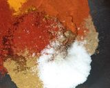 A picture of step 1 of Spicy Chicken Biryani.