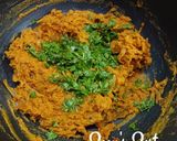 A picture of step 6 of Zunka/Jhunka - A Signature Maharashtrian Dish.