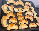 Foto del paso 8 de la receta: Medialunas de Manteca 🥐