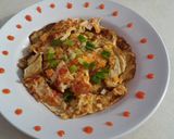 Foto langkah ke 6 dari resep Vegetables omelet.
