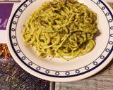 Foto del paso 5 de la receta: Espaguetis al pesto de brócoli con estragón