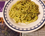 Foto del paso 5 de la receta: Espaguetis al pesto de brócoli con estragón