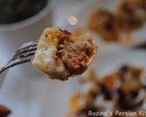 A picture of step 20 of Manti (Persian dumpling).