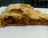 Foto del paso 5 de la receta: Tarta de carne y chorizo colorado
