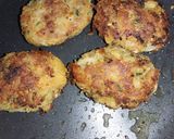 A picture of step 8 of Masoor Dal kababs.