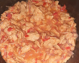 A picture of step 13 of Spaghetti with sossi chunks.