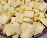 Foto del paso 1 de la receta: Dulce de batata natural con chocolate 🍠