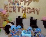 صورة لخطوة 4 من وصفة كيكة عيد ميلاد🎈🎊🎉🎁 ابني حبيبي👶😍🥰