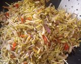 Foto langkah ke 5 dari resep Tumis Bunga Pepaya Tanpa Rasa Pahit.