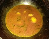 A picture of step 4 of Fish Curry.