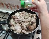 Foto del paso 4 de la receta: Conejo al ajillo🧄🍗