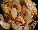 Foto del paso 1 de la receta Falso risotto de setas y gambones