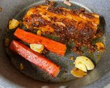 Hình bước làm 3 của món Cá cờ nướng sate