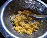 A picture of step 2 of Sweetcorn paratha.