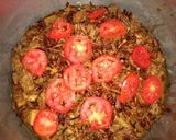 A picture of step 5 of White chicken biryani.