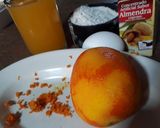 Foto del paso 1 de la receta: Buñuelos de viento a la naranja