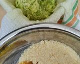 Foto del paso 2 de la receta: Humburguesas de calabacín 🥒 (zucchini) 🍔 ovolacto vegetarianas 🥚 🧀
