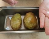 A picture of step 3 of Hasselback Potatoes.