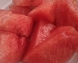 A picture of step 2 of Watermelon Slush 🍉.