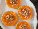 Tartaletas de sandía con miel