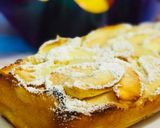 A picture of step 4 of AMIEs APPLE BREAD.