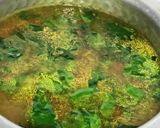 A picture of step 7 of Drumstick leaves Soup.