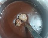 A picture of step 3 of Hershey's Chocolate pudding.