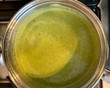 A picture of step 5 of Spicy Pea, Dill & Mint Soup                       (hare matar ka shorba)#vegan #vegetarian #soup.