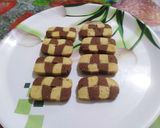 A picture of step 11 of Chess-board Cookies.
