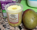 Foto del paso 1 de la receta: Batido de mango y piña con menta
