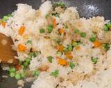 Stir fried rice with vegetable recipe step 2 photo