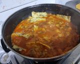 A picture of step 4 of Omlet curry.