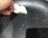 Foto del paso 4 de la receta Bocaditos de bacalao a la plancha con acelgas salteadas