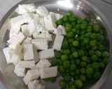 मटर पनीर (matar paneer recipe in Hindi) रेसिपी चरण 2 फोटो