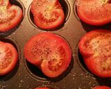 A picture of step 4 of Roasted Tomato Parmesan.