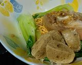 Hình bước làm 3 của món Mì trứng trộn