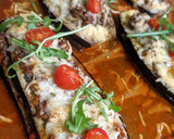 Foto del paso 5 de la receta: Berenjenas gratinadas rellenas con carne picada