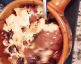 Une image de l'étape 8 de Crumble chocolat pomme raisin.
