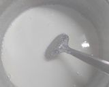 A picture of step 1 of Rice firni.