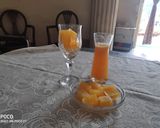 A picture of step 7 of Frozen Orange Cubes.