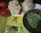 आलू गोभी मटर की सूखी सब्जी (Aloo gobhi matar ki sukhi sabzi recipe in hindi) रेसिपी चरण 2 फोटो
