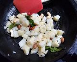 A picture of step 2 of Buckwheat Kuttu ki giri ki upma.
