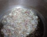 A picture of step 2 of Aloo palak methi ki bhujia.