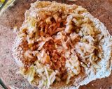 Foto del paso 3 de la receta: "Manzper" integral con pasas 💚