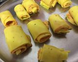 A picture of step 12 of Khandvi Rolls !!!.