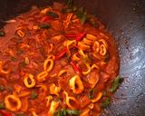 Foto langkah ke 4 dari resep Cumi Saus Teriyaki.
