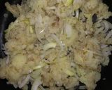 Foto del paso 4 de la receta: Tortilla de papa y cebolla - Vegano