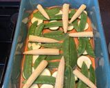 A picture of step 5 of Baked cod in red pepper sauce.